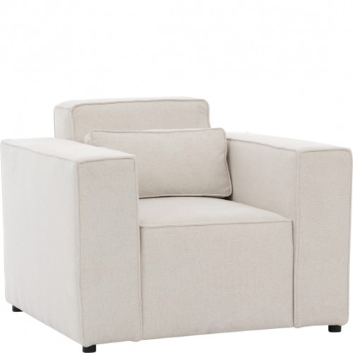 Atpūtas krēsls CASTEL, Pērles bēšs